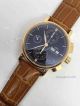 Swiss Copy IWC Schaffhausen Watch Yellow Gold Brown Leather  (3)_th.jpg
